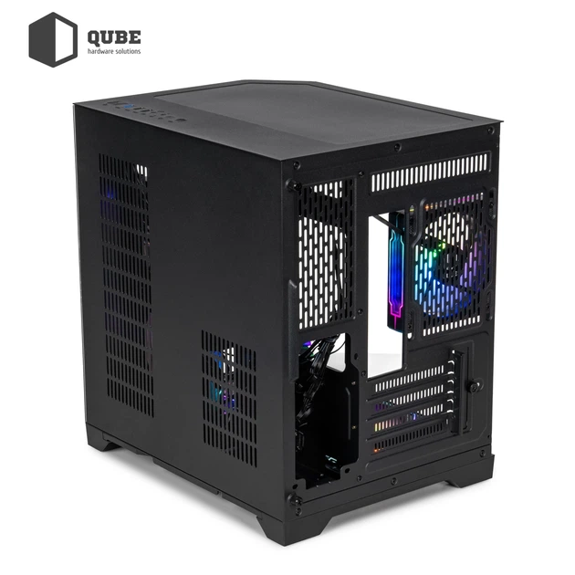 Корпус Qube CRYSTAL ARGB Black (CRYSTAL_GBNU3) - зображення 10