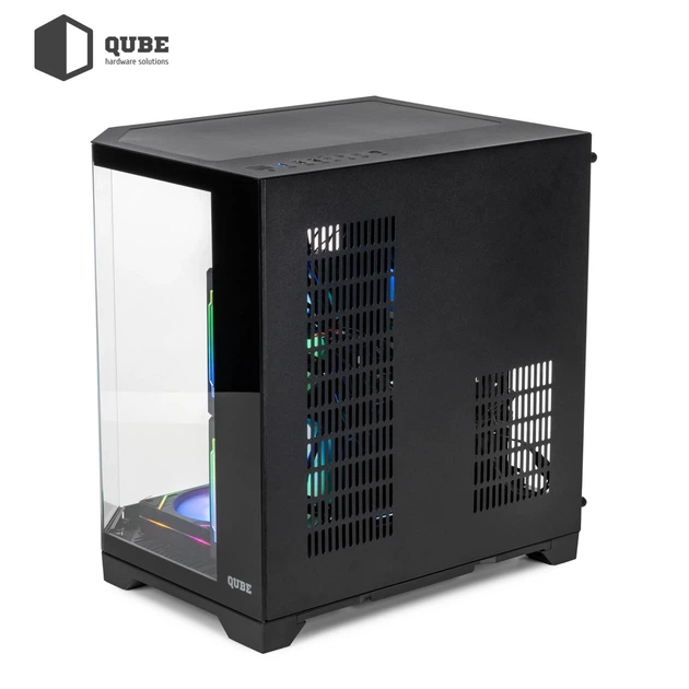 Корпус QUBE Crystal ARGB Black (CRYSTAL_GBNU3) - изображение 13