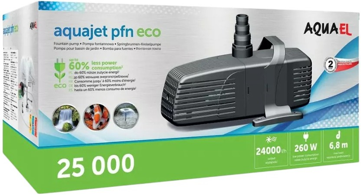 Фонтанна помпа AquaEl Aquajet PFN-25000 ECO (5905546326124) - зображення 3