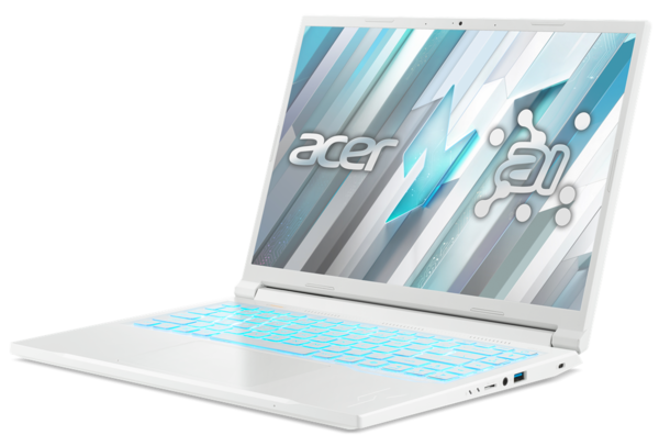 Ноутбук Acer Nitro V 14 ANV14-61-R1RE (NH.QTYEU.004) Pearl White - Фото 3 Ноутбук Acer Nitro V 14 ANV14-61-R1RE (NH.QTYEU.004) Pearl White - изображение 3