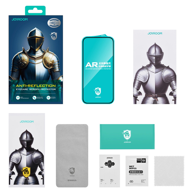 Szklo hartowane JOYROOM JR-MAR0318 z antyrefleksem na iPhone 16 Pro Max (6956116734428) - obraz 5