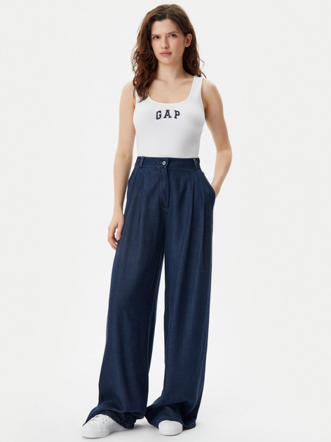 Майка жіноча GAP 585421-01 L Біла (1200049559432) - зображення 3
