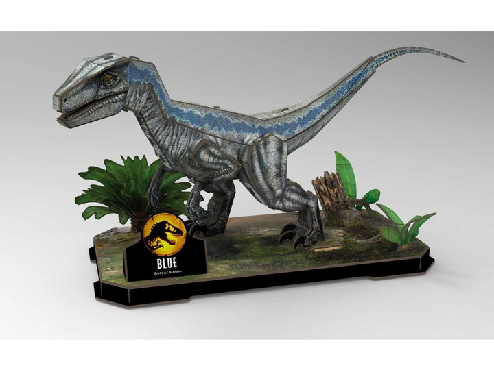 3D пазли Велоцераптор “Blue” - Парк Юрського Періоду Jurassic World Dominion Revell 00243 - зображення 5