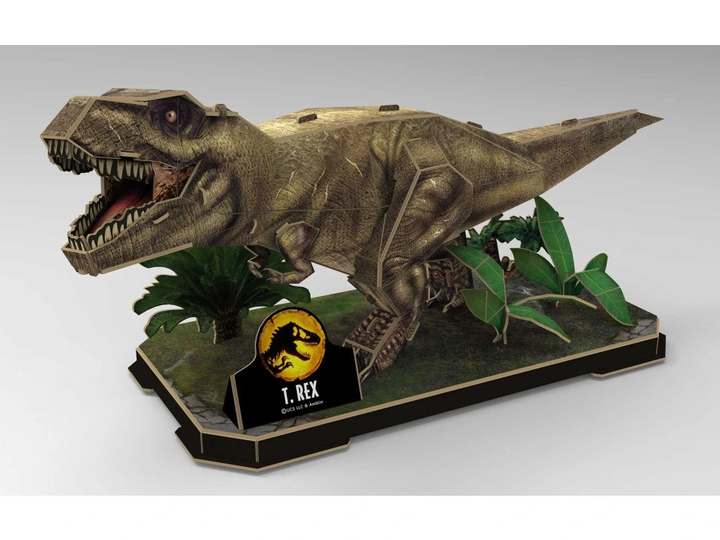 3D пазлы Тиранозавр Рекс - Парк Юрского Периода Jurassic World Dominion Revell 00241 - изображение 6