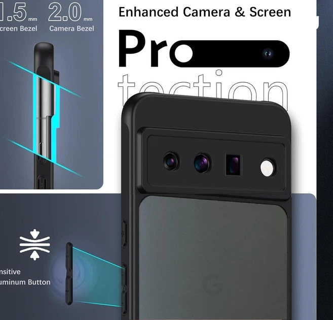 Чохол тонований AeronGuard для Google Pixel 6 Pro - изображение 5