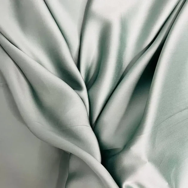 Комплект постільної білизни Diana Textile Spring Flowers тенсел 220x240 см Зелений + Бежевий - зображення 6