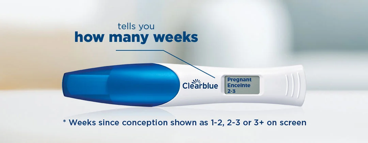 Цифровой тест на беременность (показывает кол-во недель), Clearblue, 1 шт - изображение 3