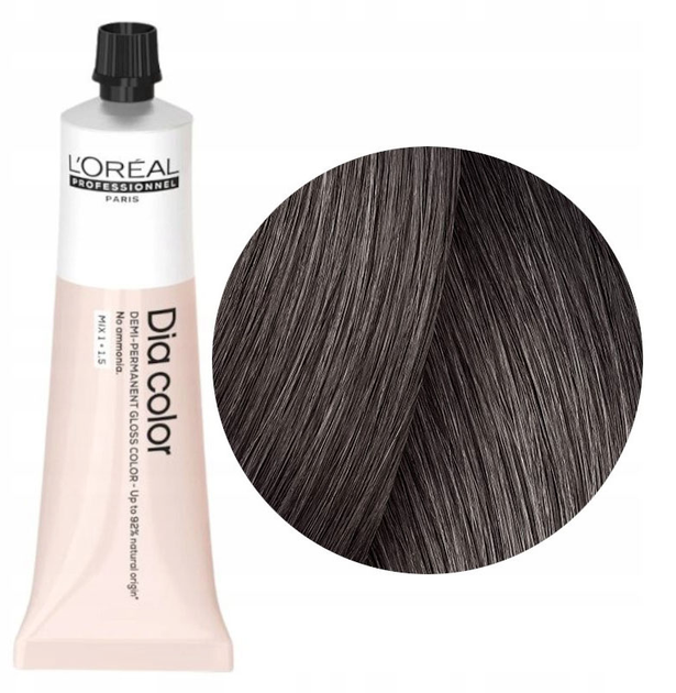 Фарба для волосся L’Oreal Professionnel Paris Dia Color 4.12 Попелясто-коричневий без аміаку 60 мл (3474637266424) - зображення 1