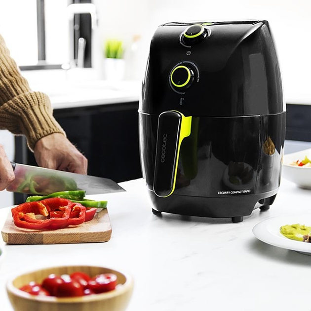 Мультипіч Cecotec Cecofry Compact Rapid Чорна (03039) - зображення 6