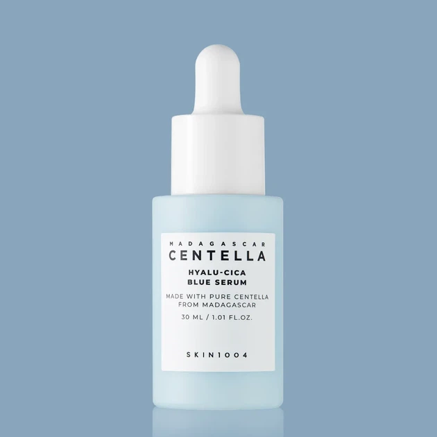 Увлажняющая сыворотка Skin1004 Madagascar Centella Hyalu-Cica Blue Serum 30 мл - Фото 3 Увлажняющая сыворотка Skin1004 Madagascar Centella Hyalu-Cica Blue Serum 30 мл - изображение 3