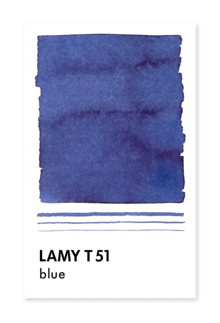 Чорнило LAMY T51 синє (1608927) - Фото 3 Чорнило LAMY T51 синє (1608927) - зображення 3