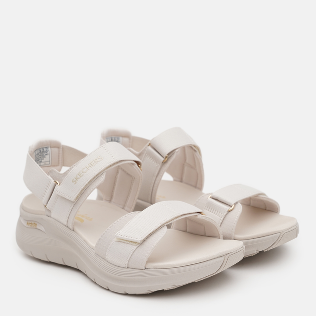 Женские сандалии Skechers 119465 OFWT 41 (11US) 28 см Белые (198376980160) 