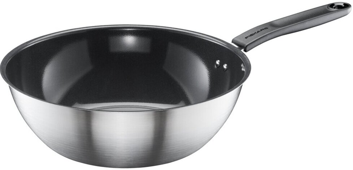 Patelnia wok Fiskars Functional Form 28 cm (6424002018773) - obraz 1