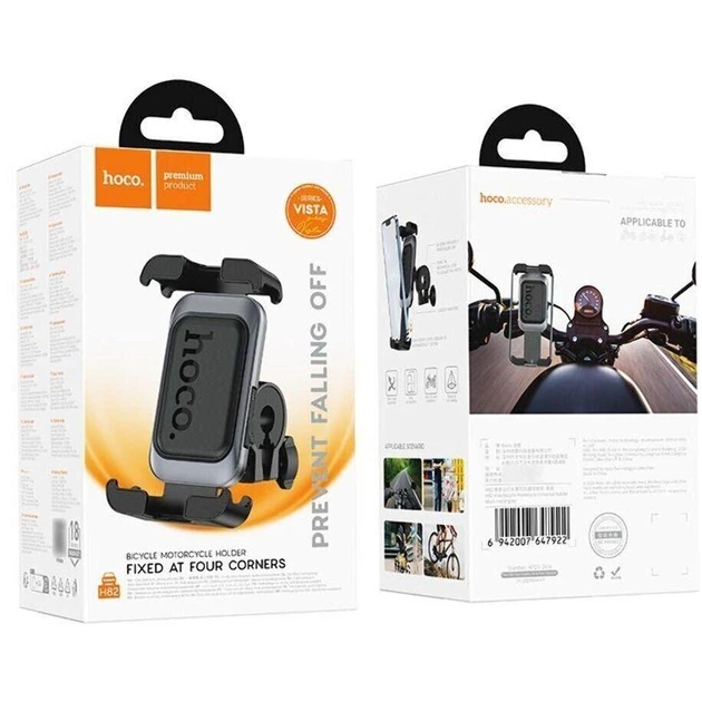 Держатель для мобильного для велосипеда, коляски или мотоцикла Hoco H82 Vista bicycle Motorcycle Holder - изображение 9
