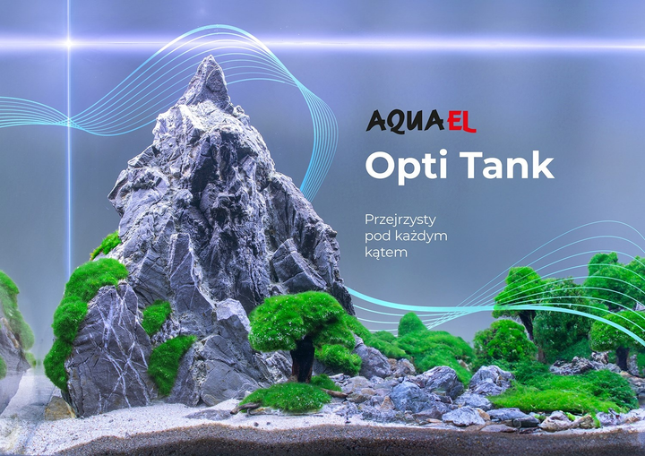 Акваріум AquaEl Opti Tank Rounded 70 Black (5905546341738) - зображення 10