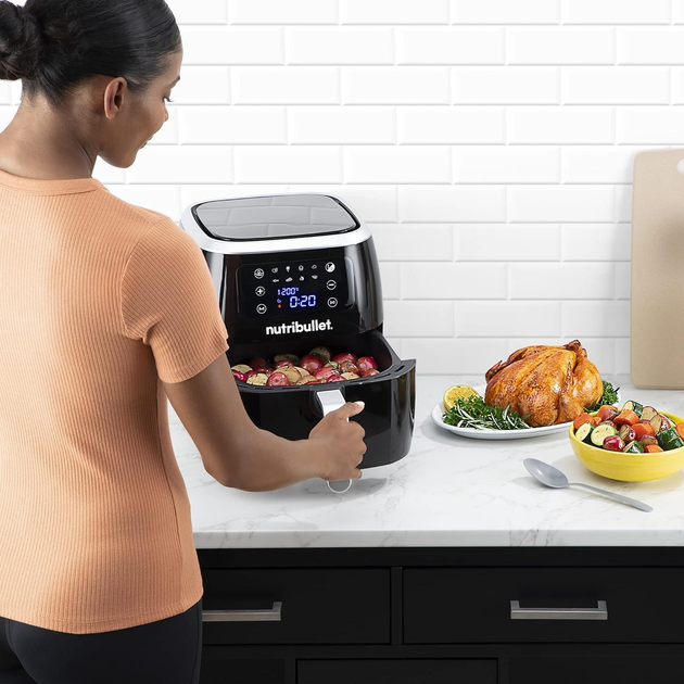 Мультипіч NutriBullet XXL Digital Air Fryer NBA071B - зображення 8