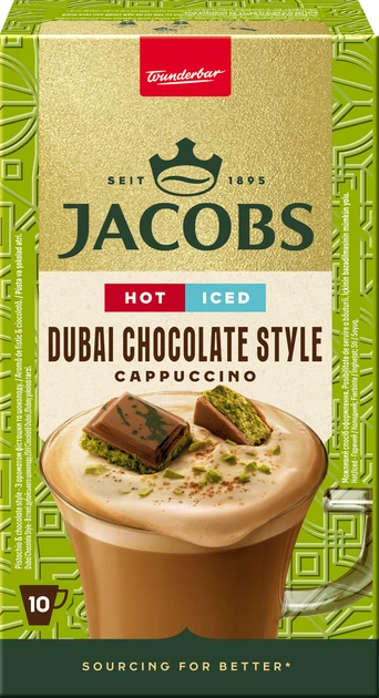 Купить Кофейный напиток Jacobs Dubai Chocolate Style Cappuccino