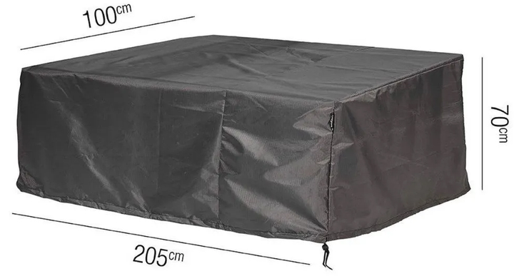 Pokrowiec na meble ogrodowe Platinum AeroCover Czarny 205x100x70 cm (8717591778882) - obraz 2