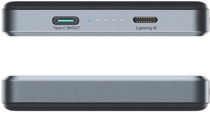 УМБ Joyroom JR-PBM08 Pro MagSafe 20 W 10000 mAh Grey (6956116729707) - зображення 5
