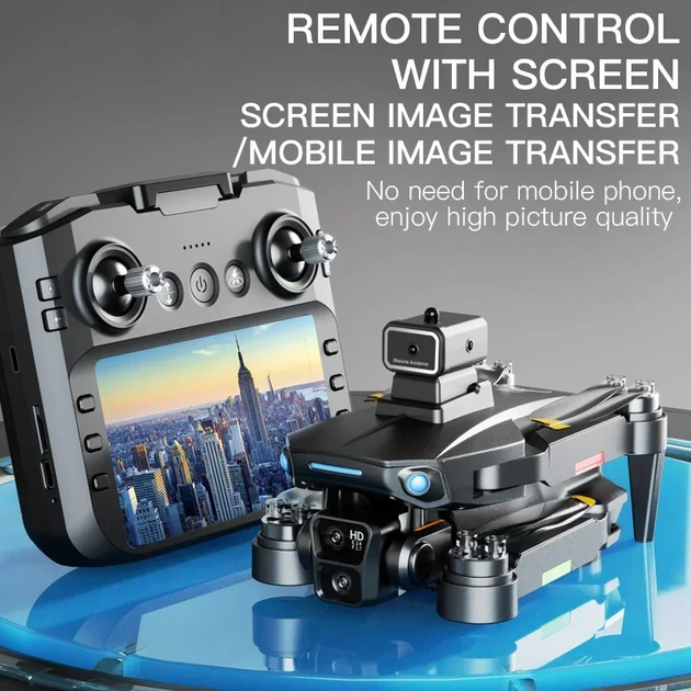 Квадрокоптер SG103 PRO GPS дрон с экраном и камерой HD – до 25 мин полета без смартфона управление через экран - Фото 8 Квадрокоптер SG103 PRO GPS дрон с экраном и камерой HD – до 25 мин полета без смартфона управление через экран - изображение 8