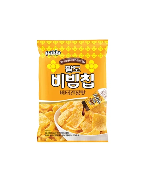 Чипсы Paldo с соусом Butter Soy Flavor 80 г - Фото 1 Чипсы Paldo с соусом Butter Soy Flavor 80 г - изображение 1