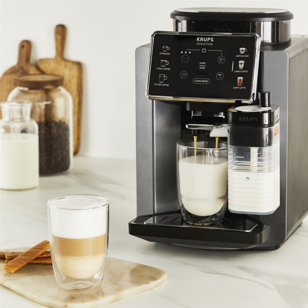 Кавомашина Krups Sensation Milk M90 EA912B10 - зображення 8