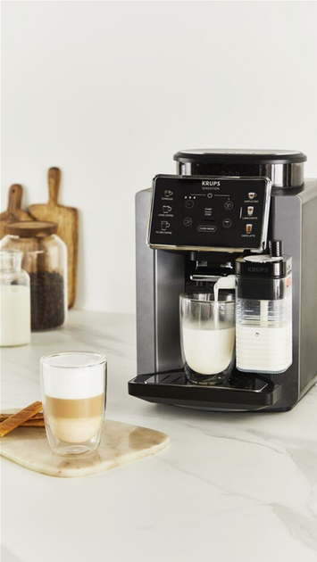 Кавомашина Krups Sensation Milk M90 EA912B10 - зображення 11