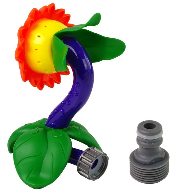 Zraszacz ogrodowy LEAN Toys Fontanna Wodna Kwiatek (5905515356152) - obraz 4