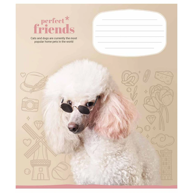 Тетрадь ученическая Perfect friends Школярик 012-3250K 12 л. (482000647043203250)(SC) shop (482000647043203250) - Фото 5 Тетрадь ученическая Perfect friends Школярик 012-3250K 12 л. (482000647043203250)(SC) shop (482000647043203250) - изображение 5