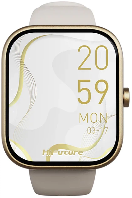 Смарт-часы HiFuture Lume Champagne/Gold (lume.champagnegold) - Фото 1 Смарт-часы HiFuture Lume Champagne/Gold (lume.champagnegold) - изображение 1