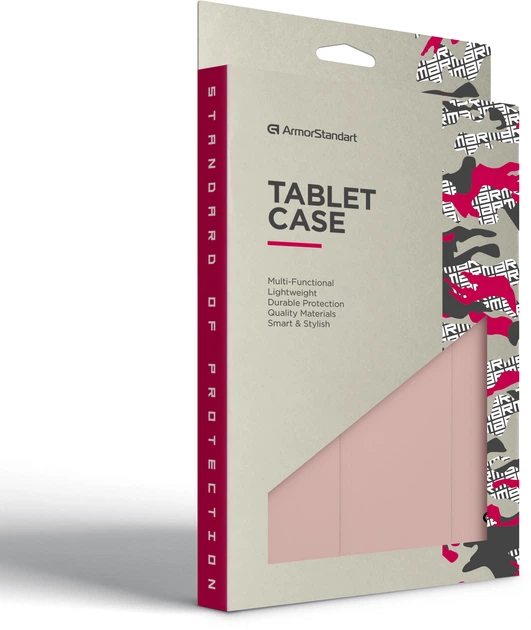 Чохол для планшета ArmorStandart Flex Case для Samsung Galaxy Tab S9/S9 FE/S10 FE Pink (ARM84451) - Фото 3 Чохол для планшета ArmorStandart Flex Case для Samsung Galaxy Tab S9/S9 FE/S10 FE Pink (ARM84451) - зображення 3