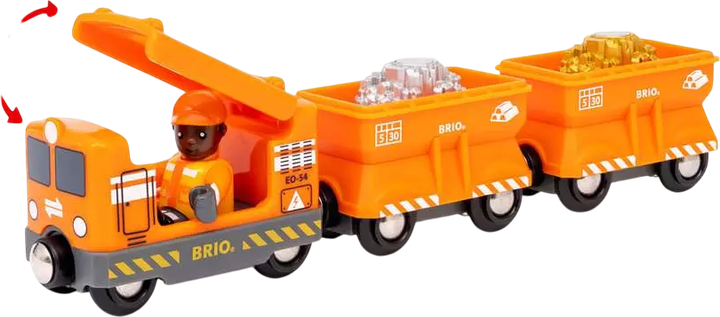 Pociąg towarowy Brio World z akcesoriami (7312350360493) - obraz 3