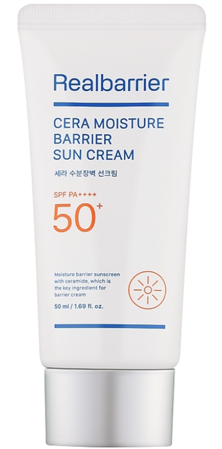 Сонцезахисний крем Real Barrier SPF 50+ PA++++ зволожуючий 50 мл (8809911692487) - зображення 2