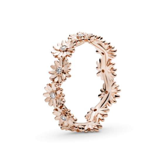 Срібна каблучка Pandora Rose Маргаритки - Фото 1 Срібна каблучка Pandora Rose Маргаритки - зображення 1