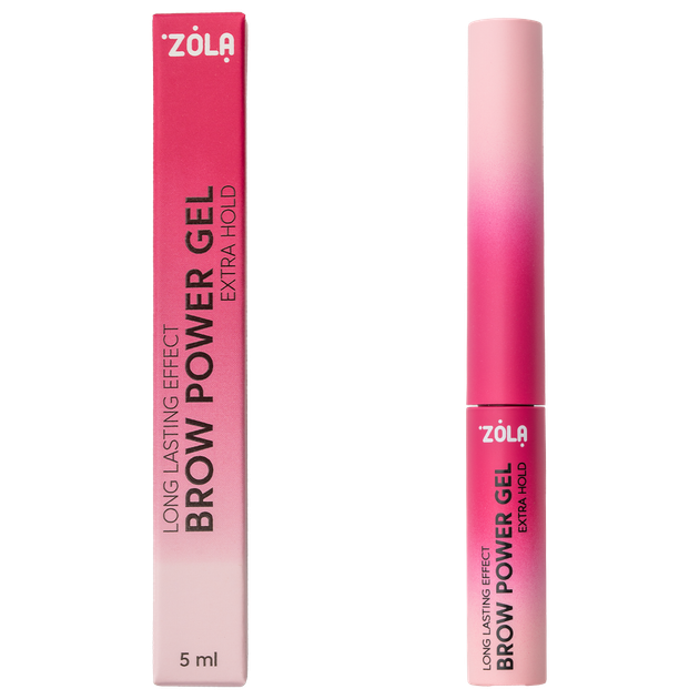 Гель для бровей Brow Power Gel Zola 5мл - Фото 1 Гель для бровей Brow Power Gel Zola 5мл - изображение 1