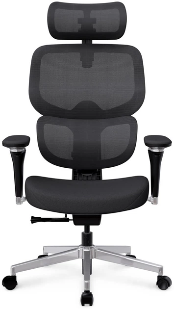 Кресло Mealux D2 Air Fabric Black (HF-D2 F/B) - Фото 4 Кресло Mealux D2 Air Fabric Black (HF-D2 F/B) - изображение 4