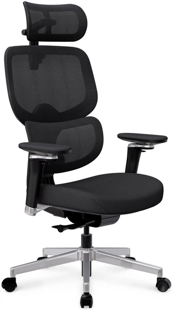 Кресло Mealux D2 Air Fabric Black (HF-D2 F/B) - Фото 5 Кресло Mealux D2 Air Fabric Black (HF-D2 F/B) - изображение 5