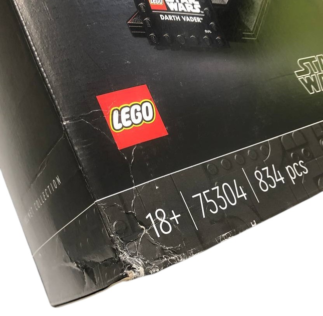 Zestaw klockow LEGO Star Wars Helm Dartha Vadera 834 elementy (75304) (955555908704453) - Outlet - obraz 3
