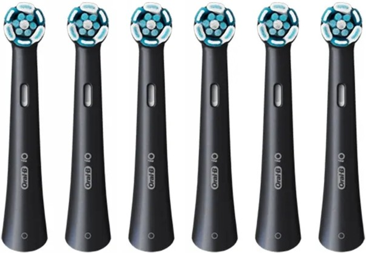 Змінні насадки Oral-B iO Ultimate Clean 6 шт чорні (8700216194693) - зображення 2