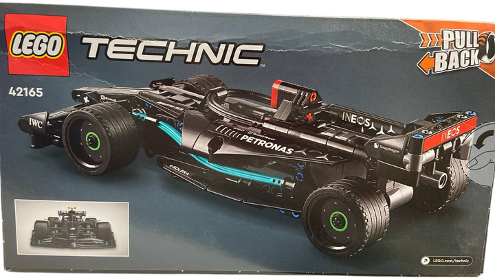 Zestaw klockow LEGO Technic Mercedes-AMG F1 W14 E Performance Pull-Back 240 elementow (42165) (955555909132365) - Outlet - obraz 2