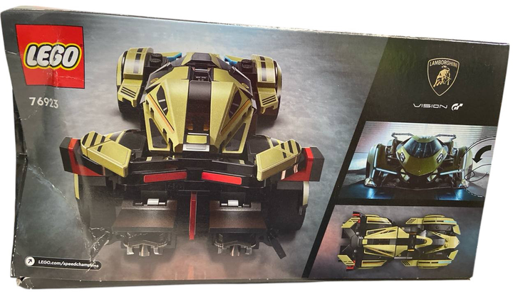 Zestaw klockow LEGO Speed Champions Luksusowe Lamborghini Lambo V12 Vision GT 230 elementow (76923) (955555909377796) - Outlet - obraz 2