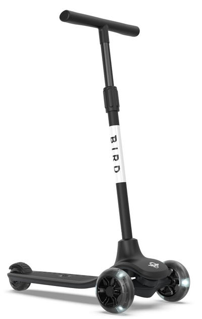 Hulajnoga trójkołowa Bird Birdie Glow Black (0810029161978) - obraz 2