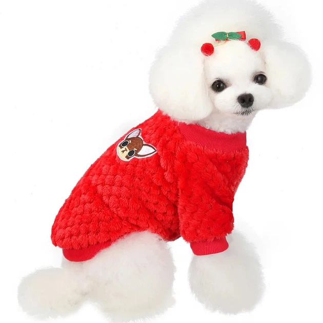 Флисовая кофта для собак Bubble 2XL Красный - Фото 1 Флисовая кофта для собак Bubble 2XL Красный - изображение 1
