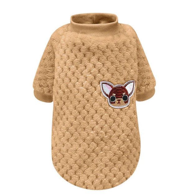Флісова кофта для собак Bubble 2XL Бежевий - Фото 2 Флісова кофта для собак Bubble 2XL Бежевий - зображення 2