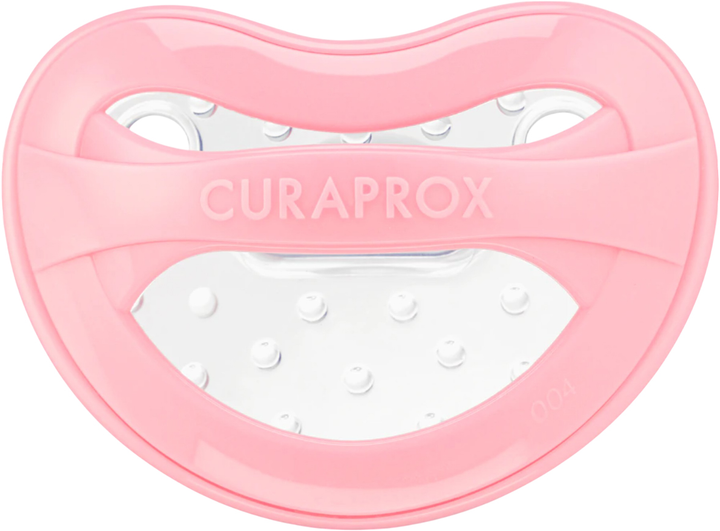 Smoczek Curaprox Baby rozmiar 0 Różowy (7612412427202) - obraz 2