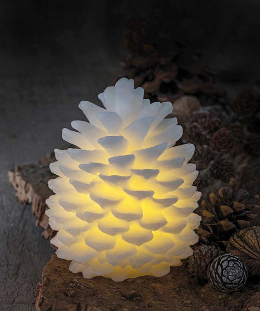 Dekoracja świąteczna Sirius Clara Szyszka sosnowa 14 cm (5707310131008) - obraz 2