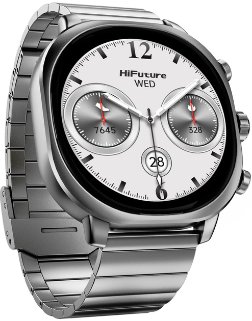 Smartwatch HiFuture Aix Silver (6972576181435) - obraz 3
