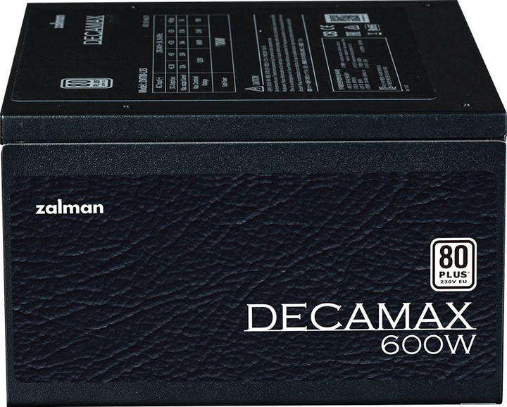 Блок питания Zalman Decamax 600W (ZM600-LX3) - изображение 3