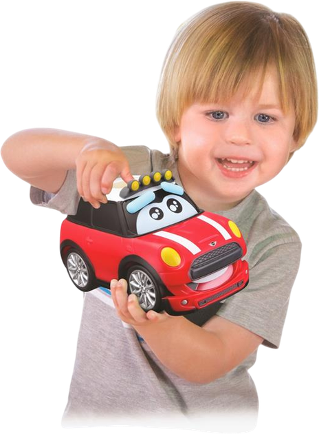 Автомобіль Bburago Junior Mini Cooper червоний (4893998812054) - зображення 3