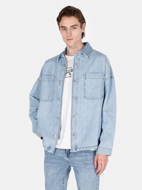 Сорочка джинсова оверсайз чоловіча Colin's CL1074017DN44202 L Rekar Wash від Rozetka на платформі USKIDKA Акція на Сорочка джинсова оверсайз чоловіча Colin's CL1074017DN44202 L Rekar Wash від Rozetka